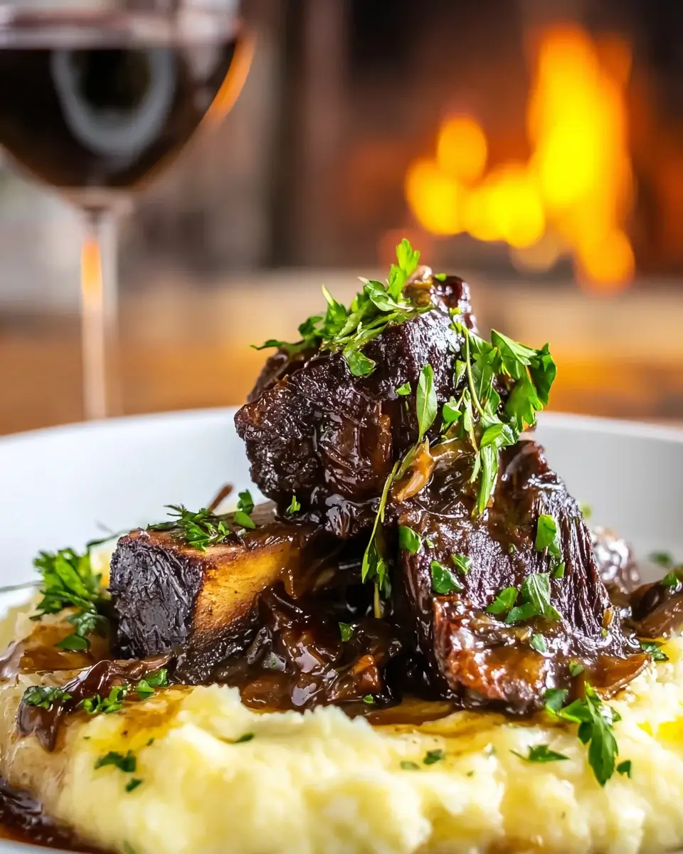 Braised Red Wine Short Ribs: A Flavorful Delight Awaits!
