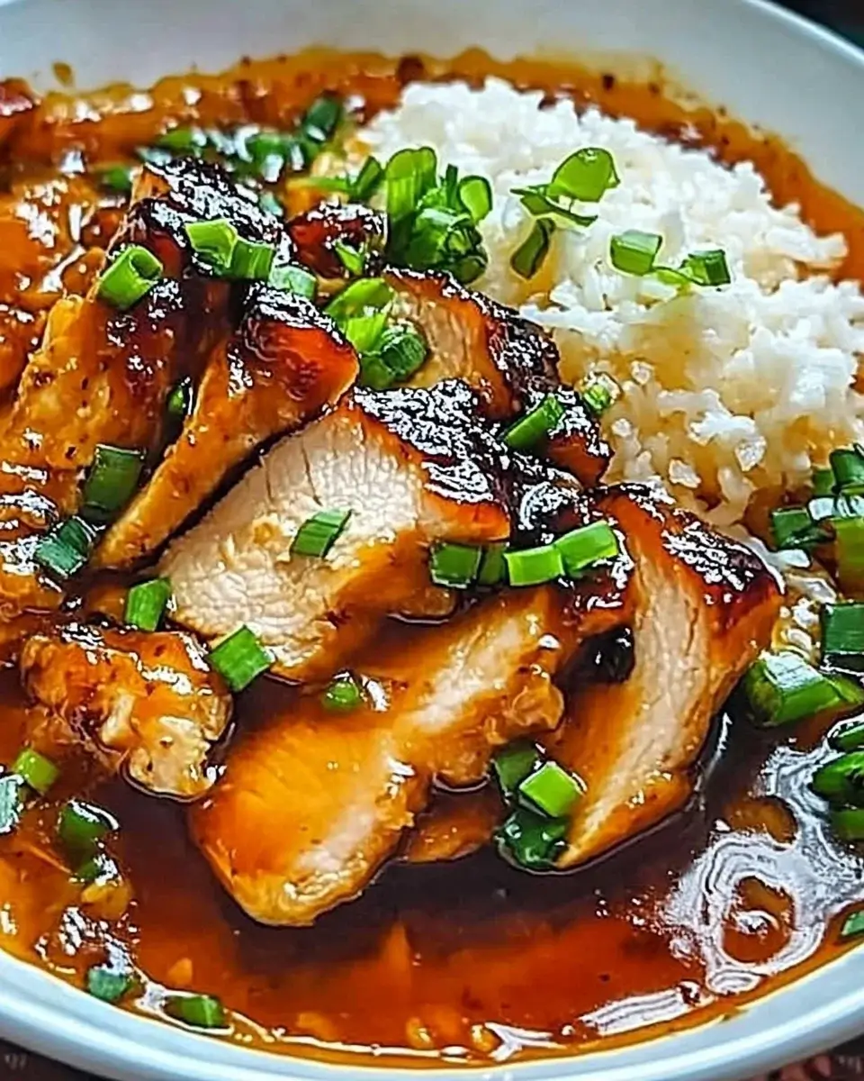 Caramelized Soy Chicken in Garlic Ginger Broth Recipe Awaits!