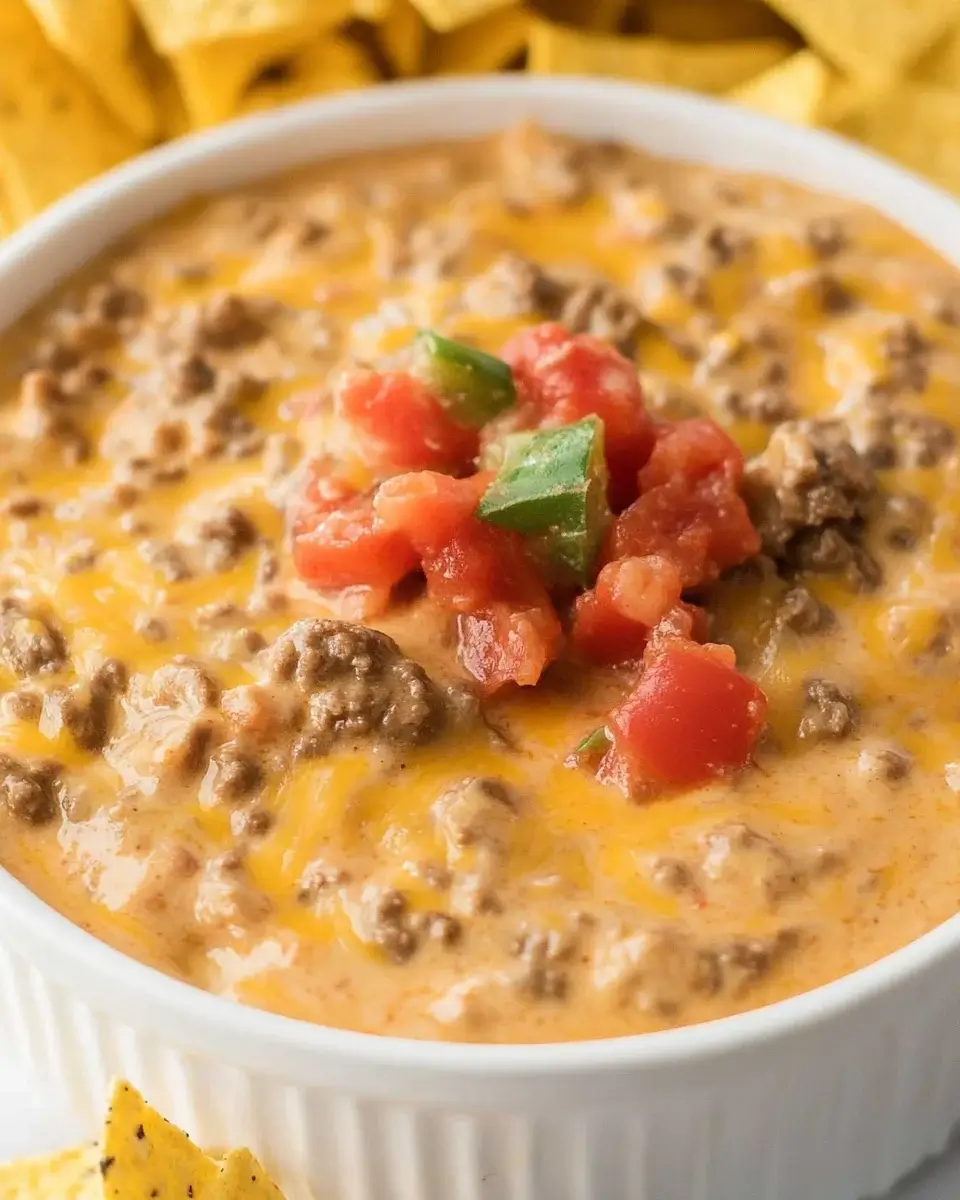 Cheesy Rotel Beef Dip: A Simple Recipe for Comfort!