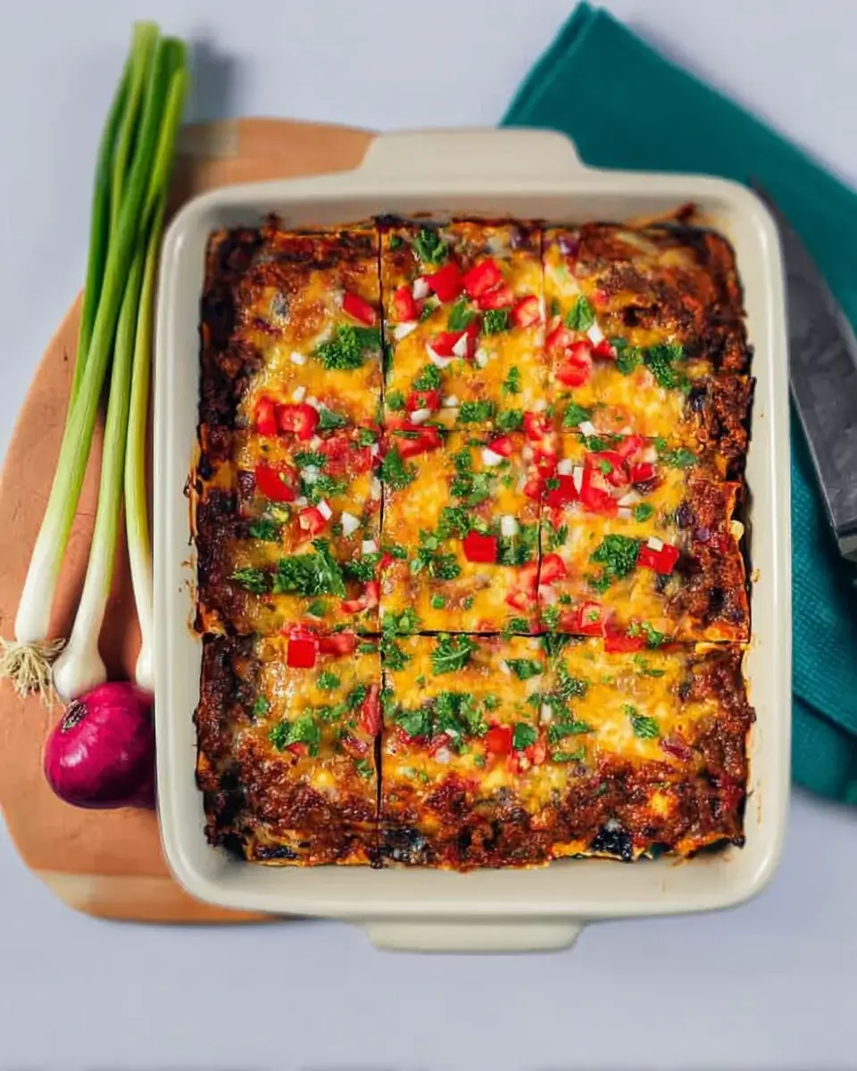 Mexican Lasagna: A Delicious Twist on Classic Comfort!