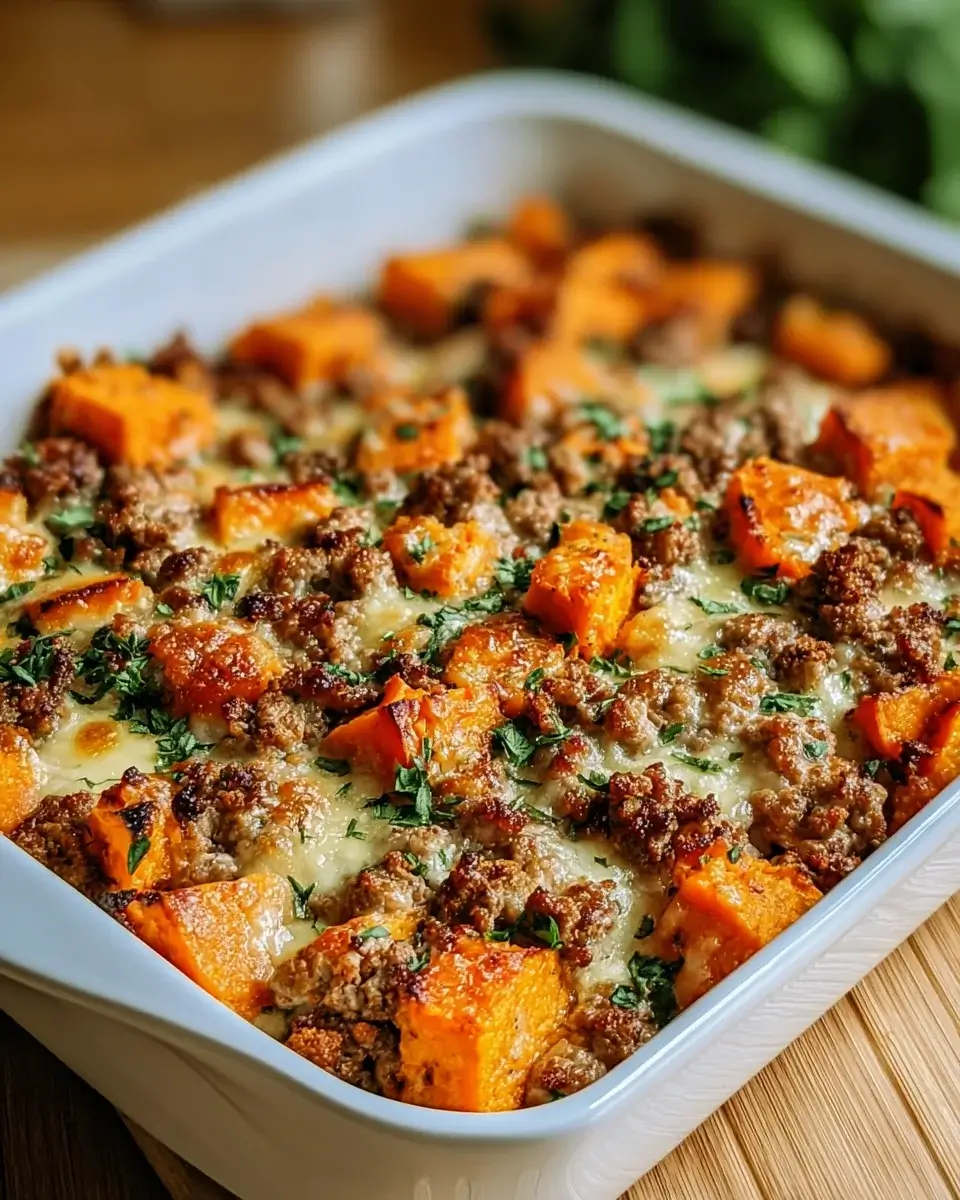 Sweet Potato and Ground Turkey Bake: A Healthy Delight!
