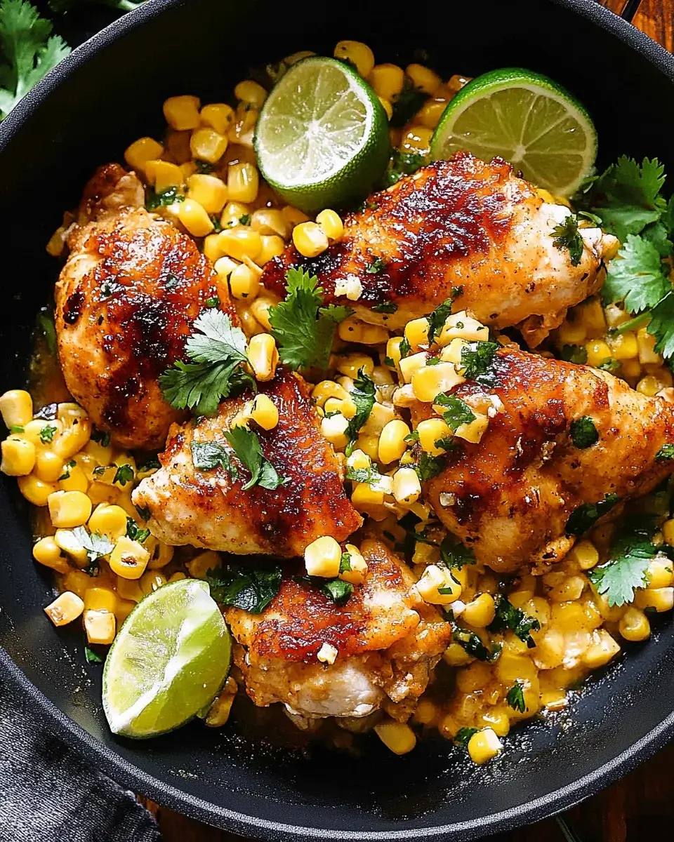 Cilantro Lime Chicken with Corn: A Tasty Recipe You’ll Love!