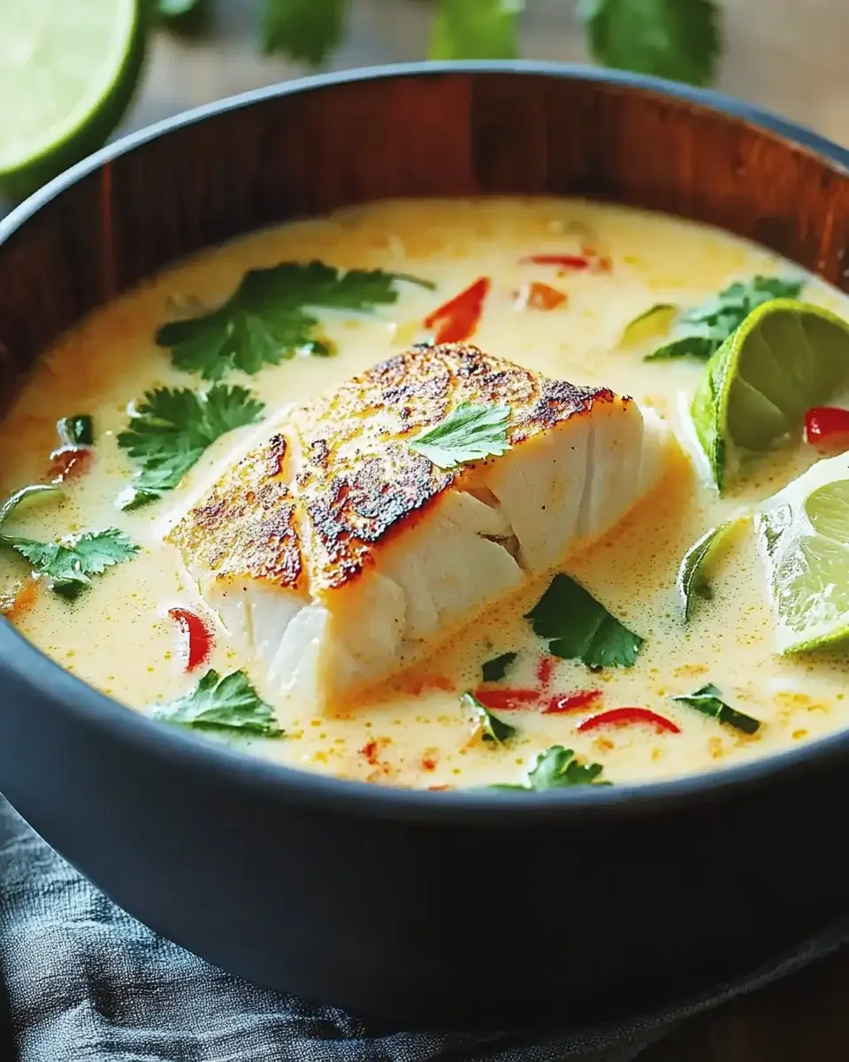 Coconut Lime Fish Soup: A Refreshing Flavorful Delight!