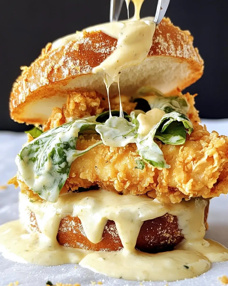 Crispy Chicken Caesar Sandwich that Will Delight You!