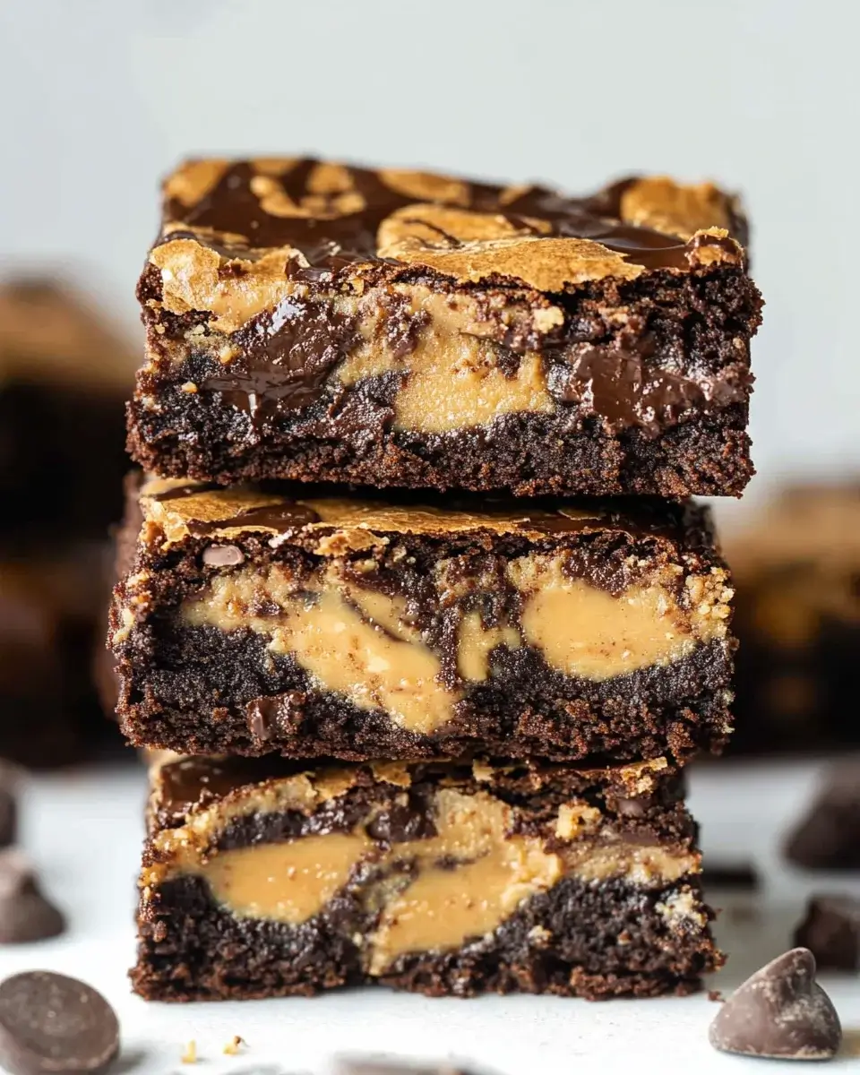 Decadent Chocolate Peanut Butter Brownies You Must Try!