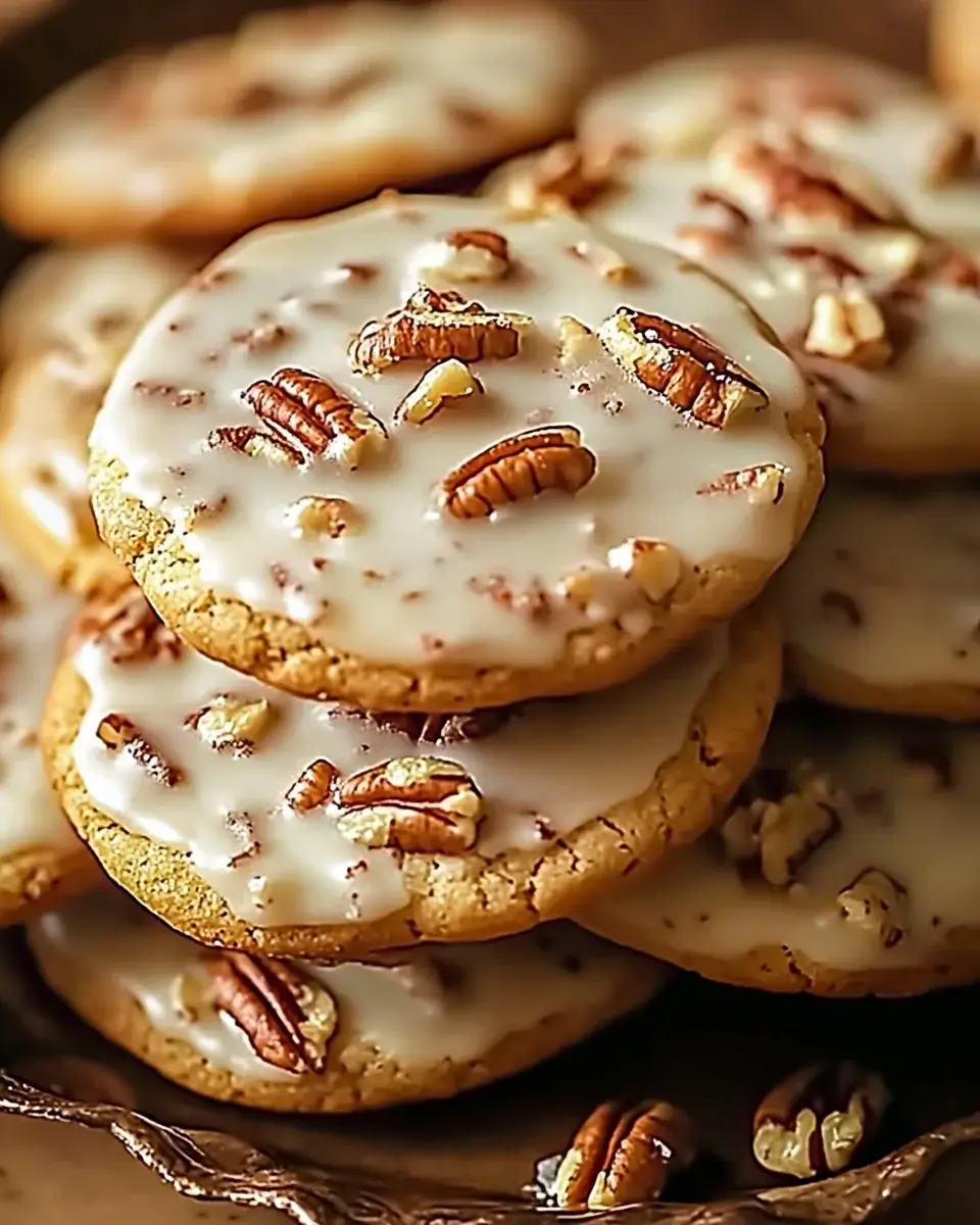 Frosted Butter Pecan Cookies: Delight in Every Bite!