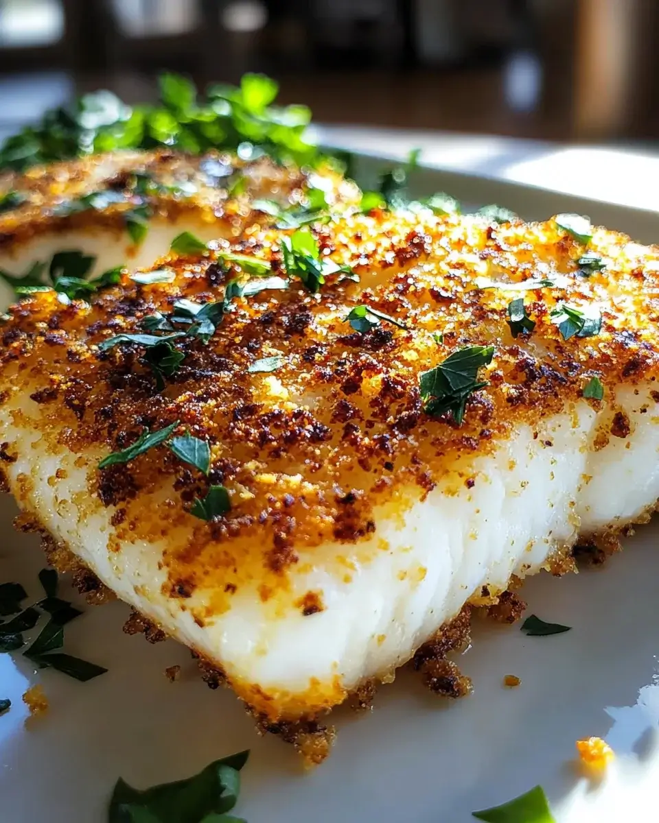 Garlic Parmesan Crusted Halibut: A Delicious Recipe!