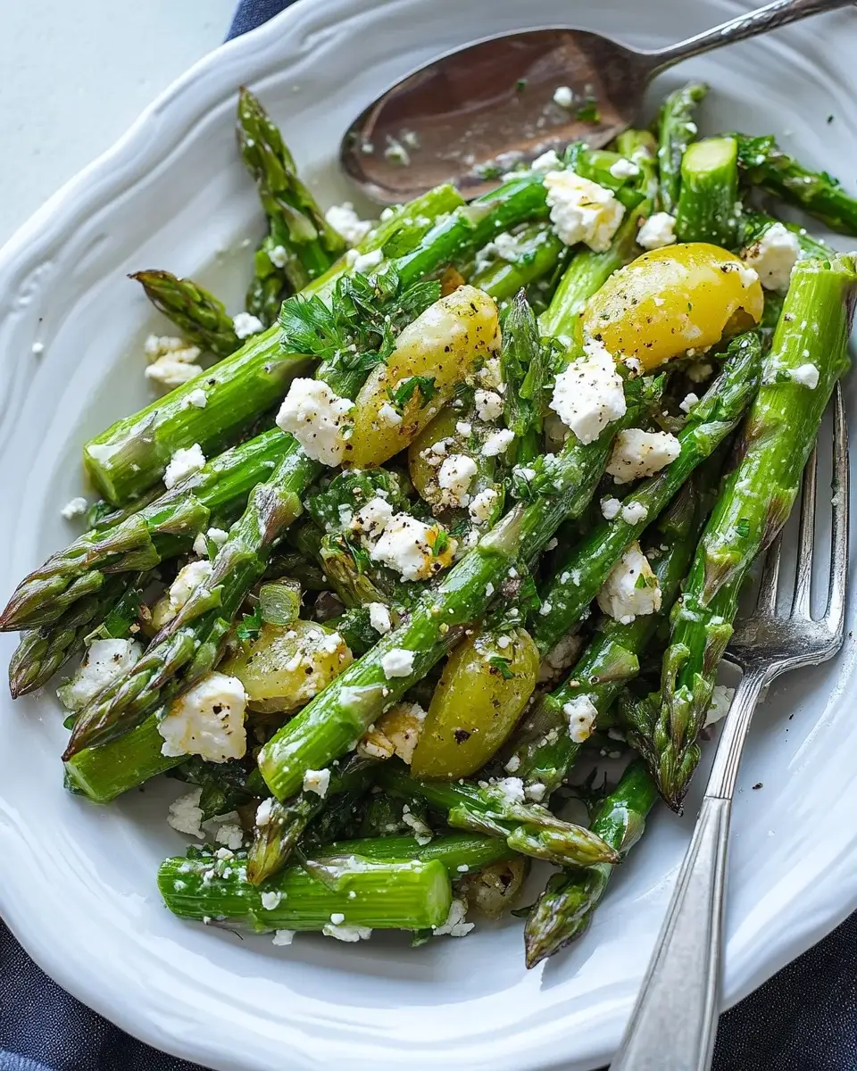 Greek Asparagus Salad: A Refreshing Summer Delight!
