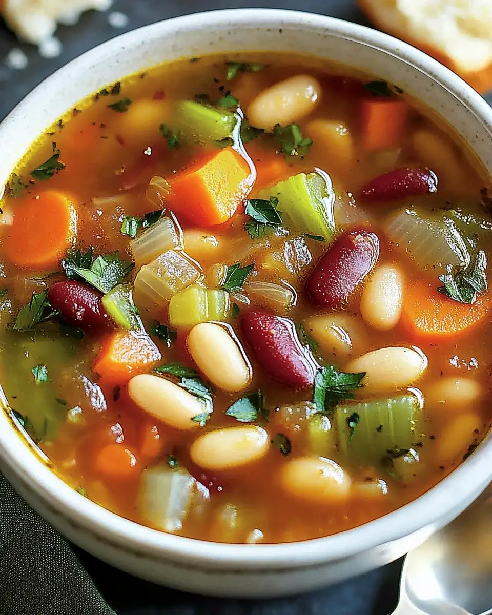 Hearty Olive Garden-Inspired Vegetable Soup: A Warm Delight!