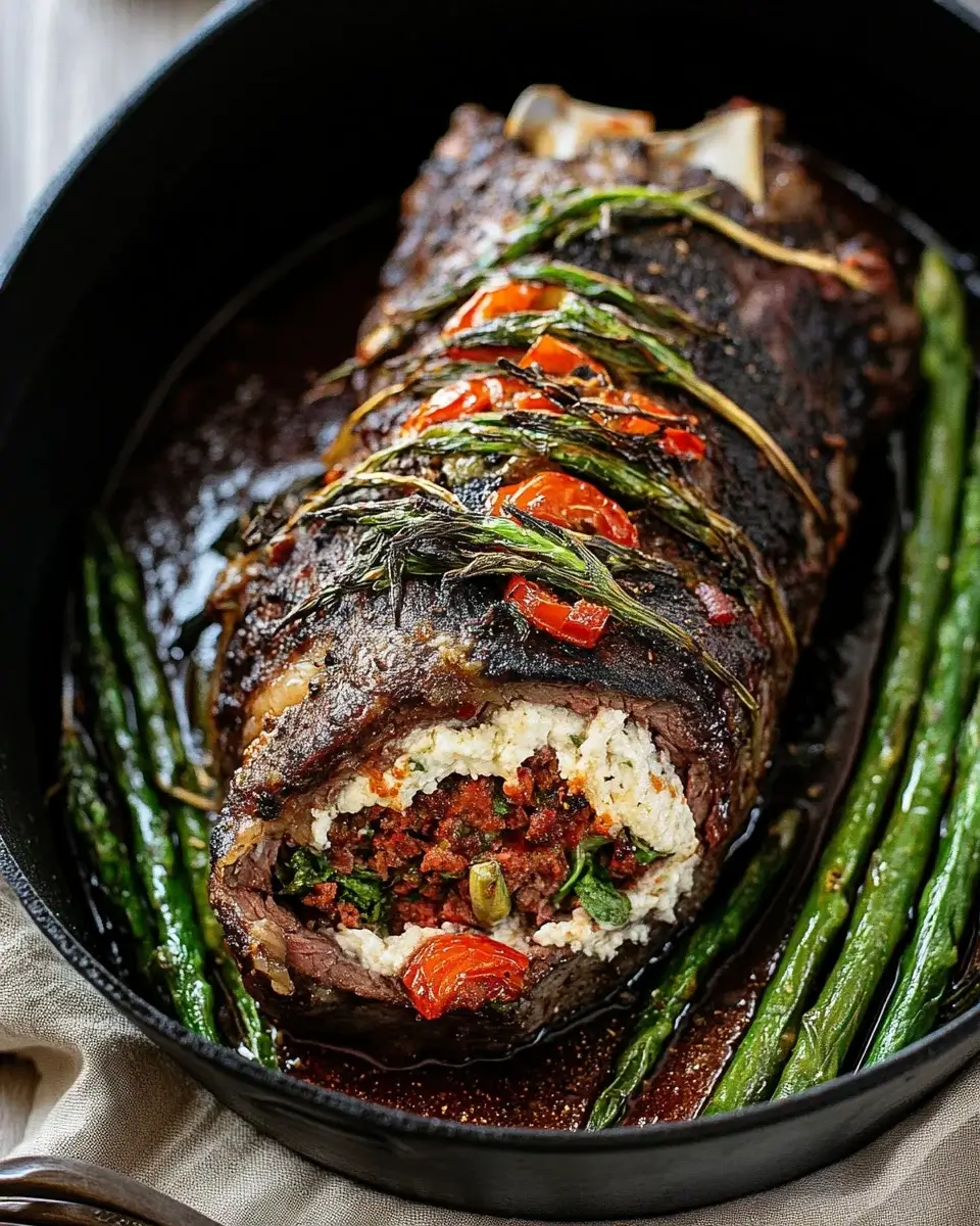 Italian Stuffed Flank Steak: A Tender, Flavorful Delight