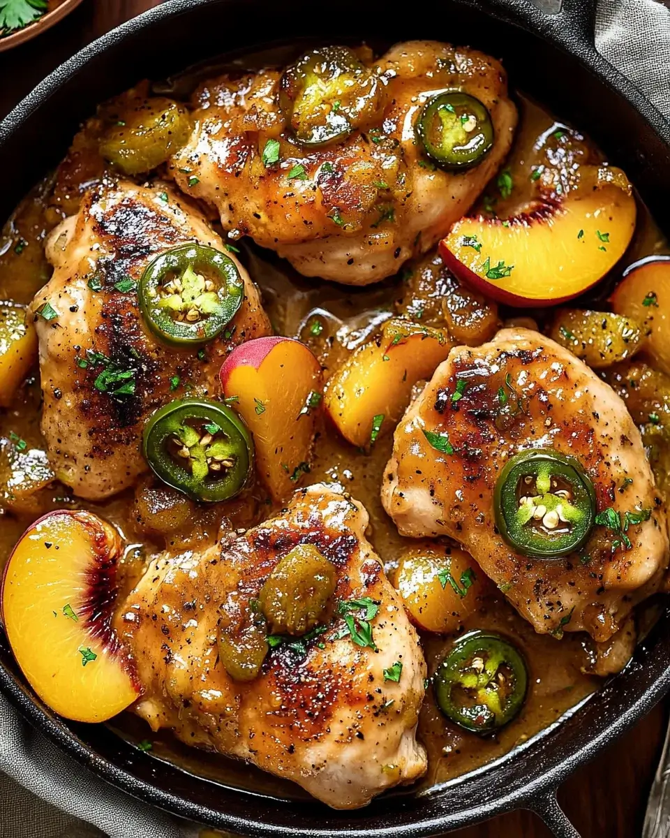 Jalapeño Peach Chicken: Discover This Flavorful Recipe!