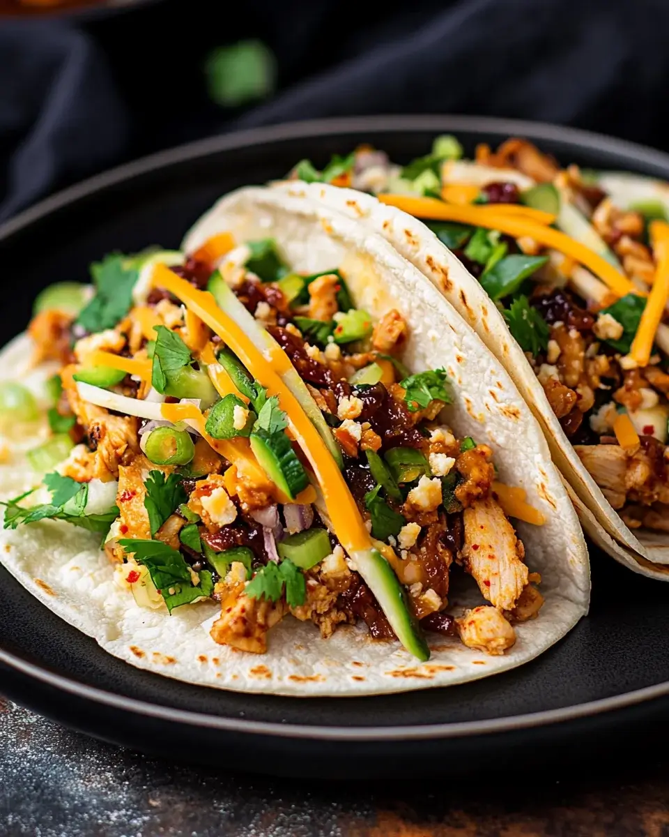 Korean BBQ Chicken Tacos: A Flavor-Packed Recipe!