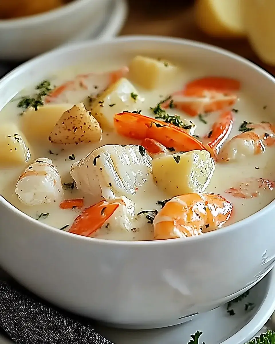 Nova Scotia Seafood Chowder: A Comforting Delight!