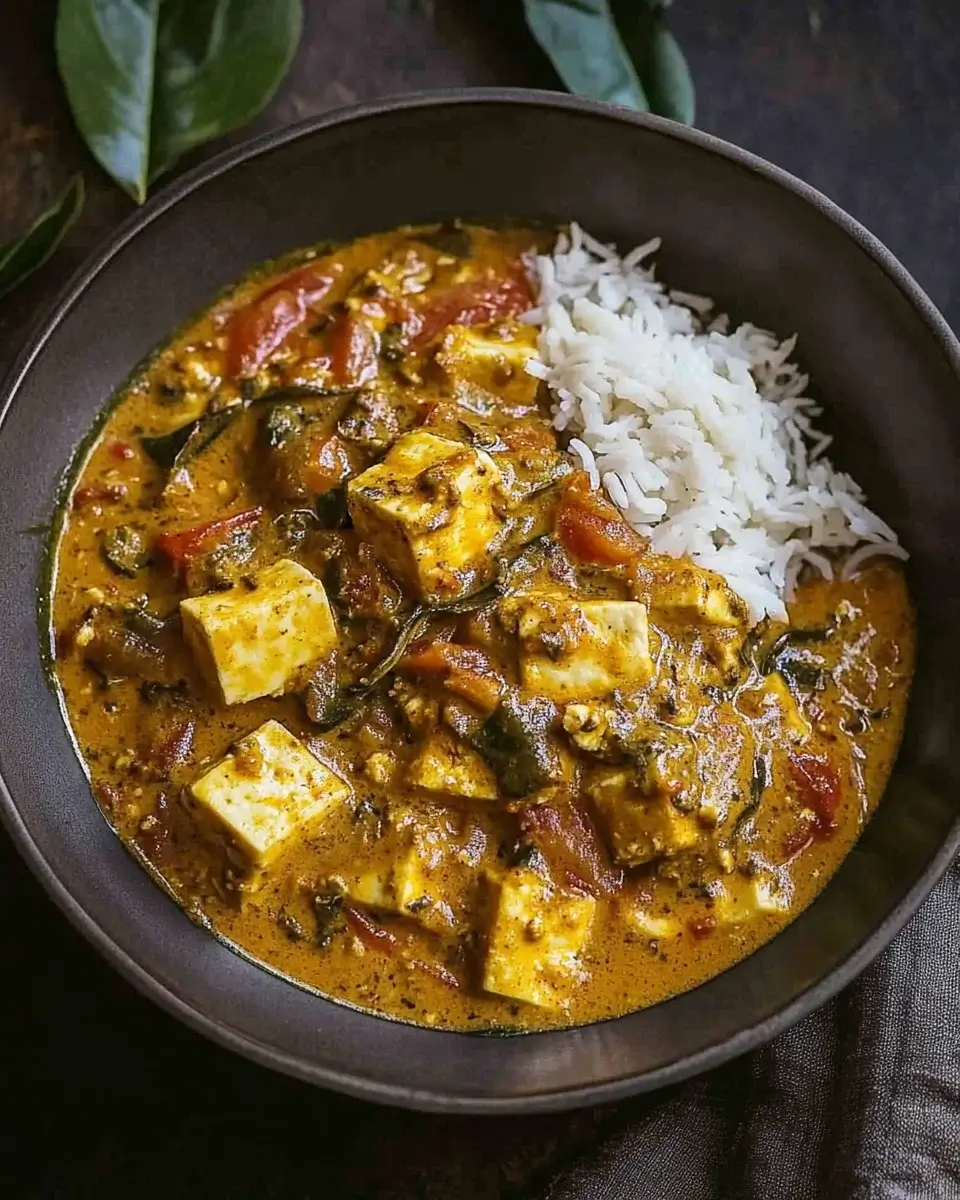 Sri Lankan Tofu Curry: A Flavorful Vegan Delight!