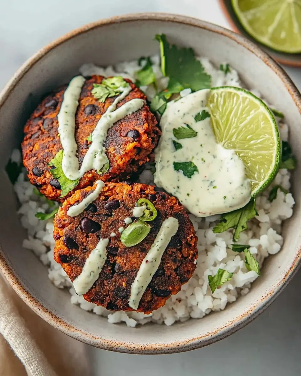Sweet Potato Black Bean Patties with Lime: A Delightful Recipe!