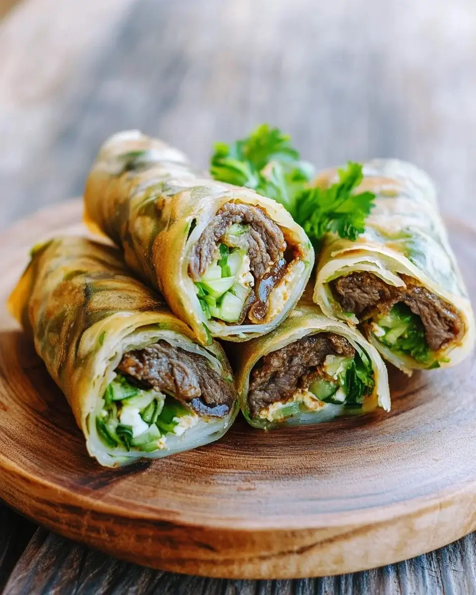 Taiwanese Beef Rolls: Discover a Flavorful Recipe!