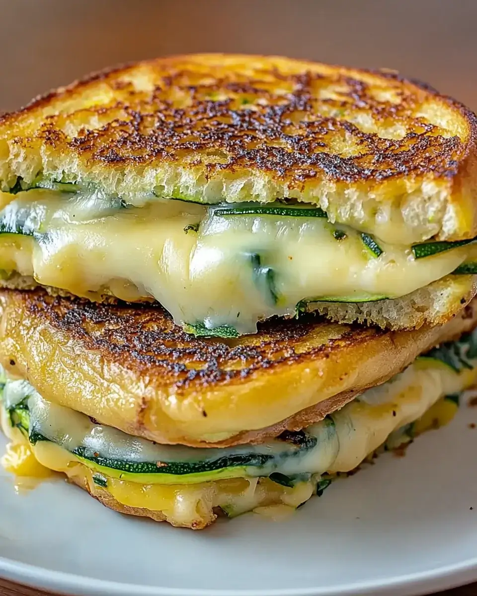 Zucchini Grilled Cheese Sandwich: A Cheesy Delight Recipe