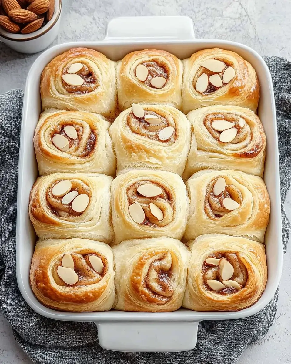 Almond Croissant Cinnamon Rolls: Indulge in Sweet Perfection!