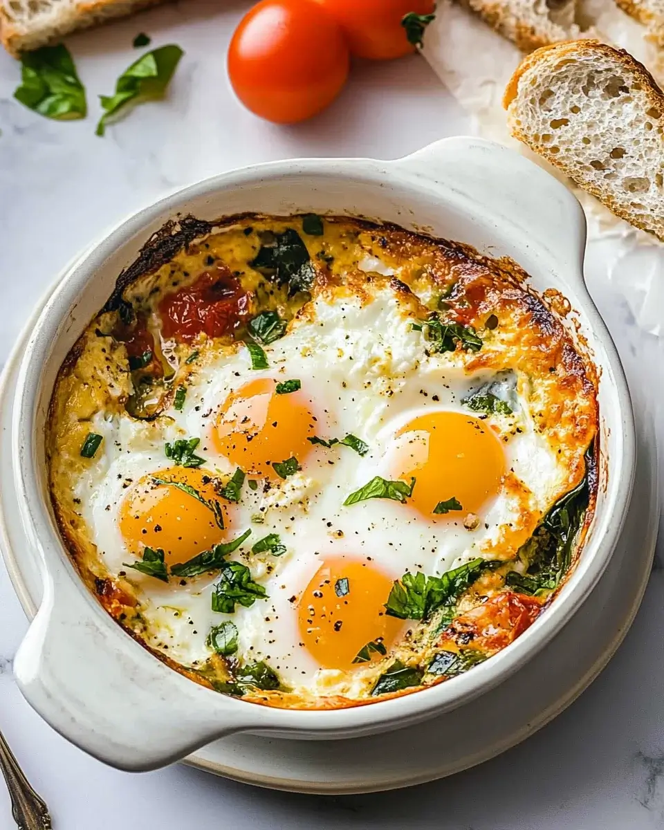 Baked Feta and Eggs: Discover a Delicious Recipe Today!