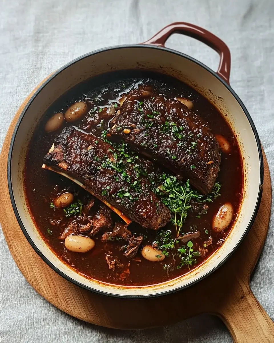 Braised Short Ribs with Red Wine: A Tender Delight!