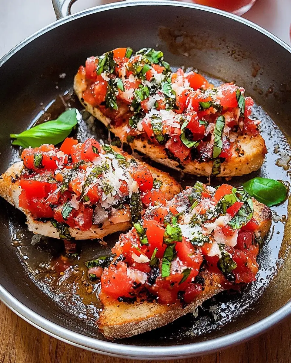 Bruschetta Chicken: Discover This Easy, Flavorful Recipe!