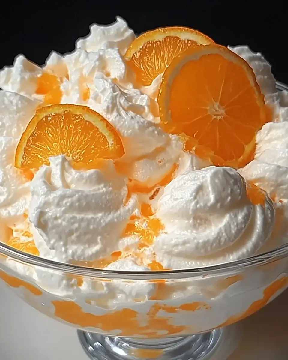 Creamsicle Orange Fluff: A Delightfully Creamy Treat!