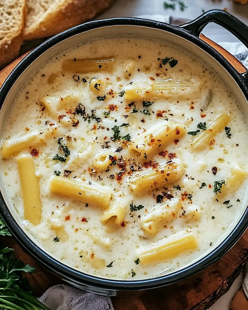 Creamy White Lasagna Soup: A Cozy Family Favorite!