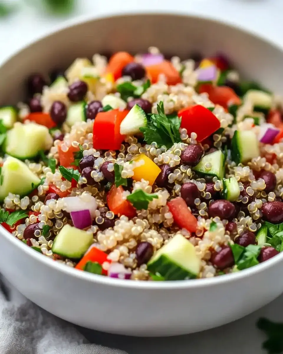 Quinoa and Black Bean Salad: A Refreshing, Easy Recipe
