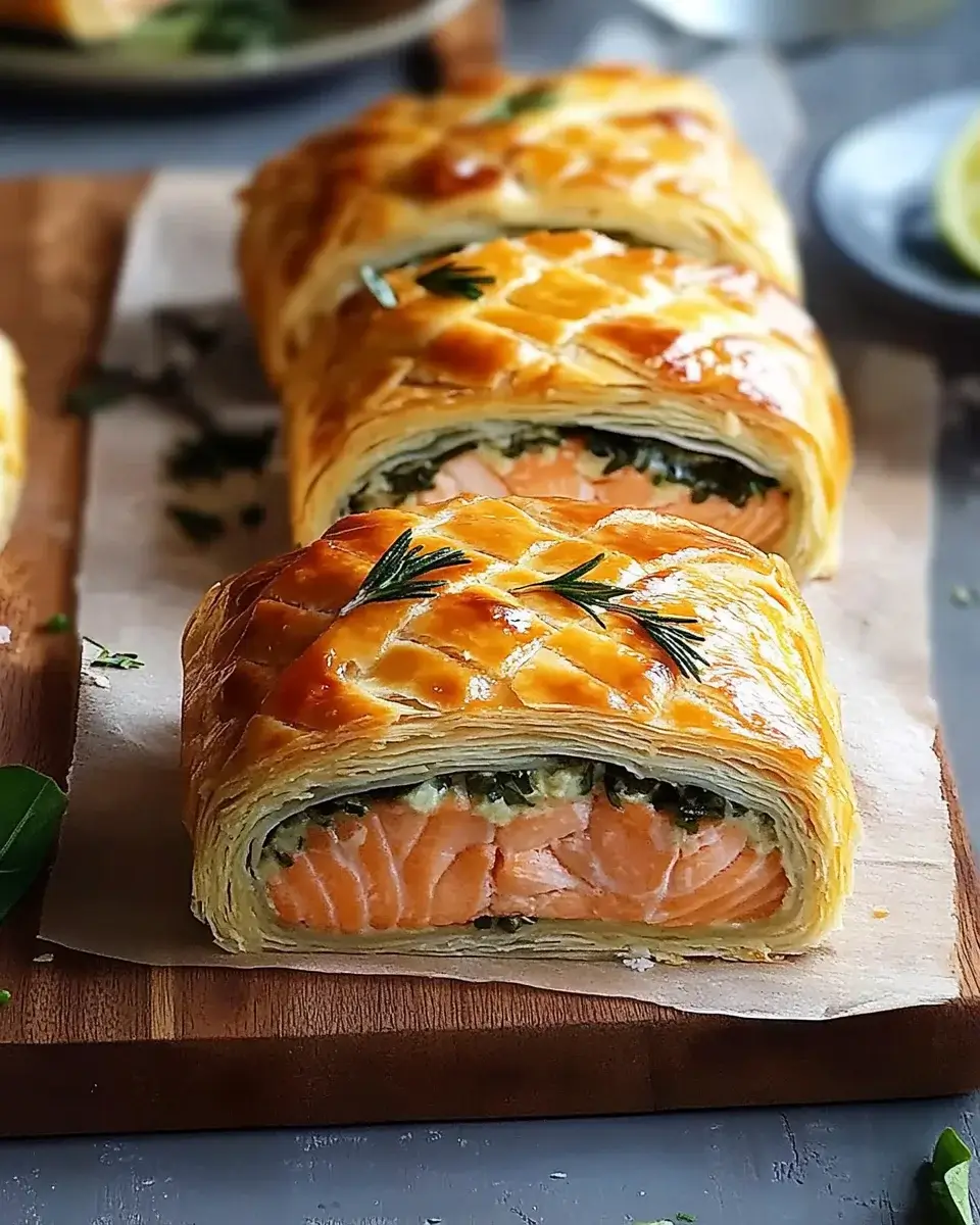 Savory Salmon Wellingtons: A Delicious Dinner Delight!