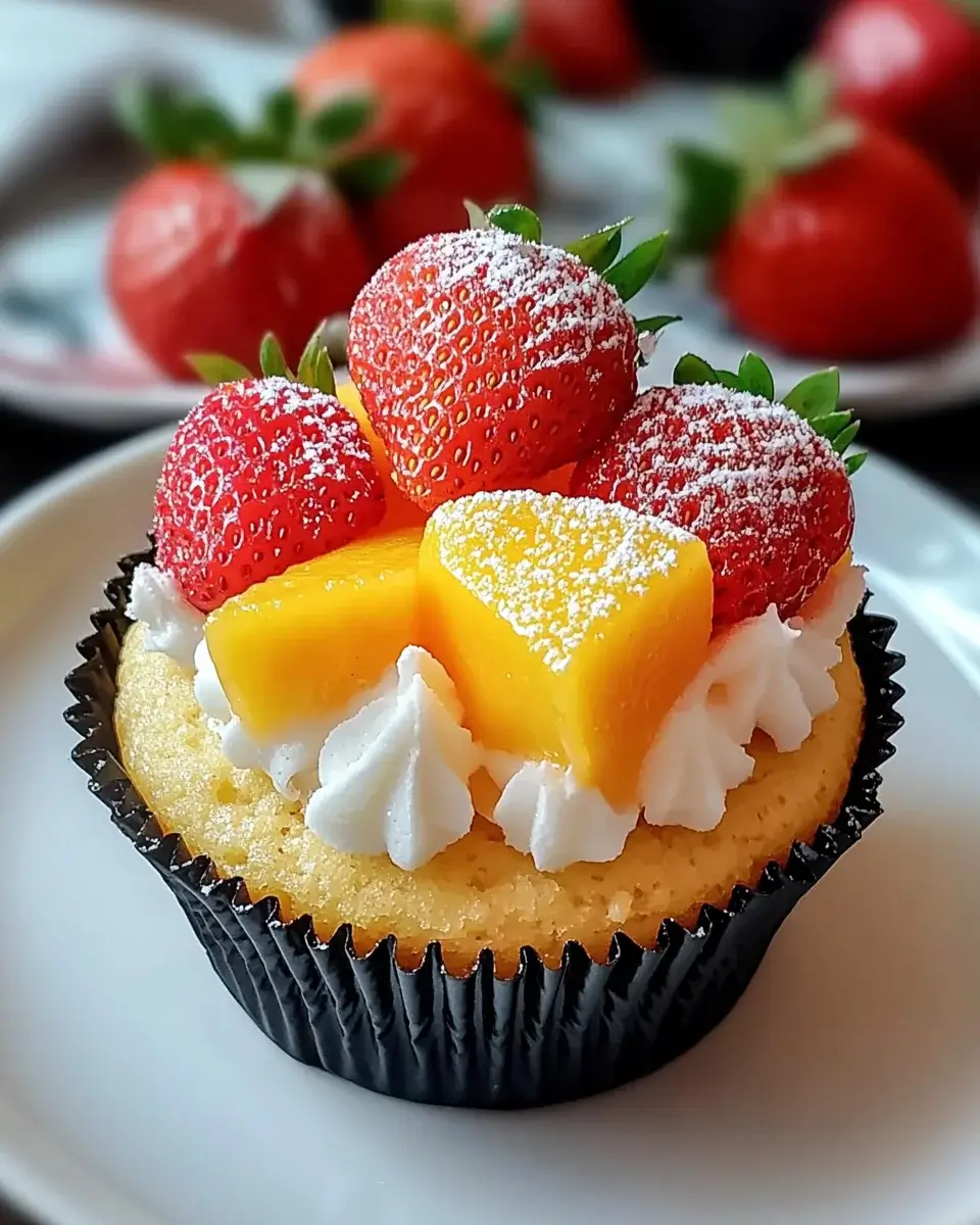 Strawberry Mango Cupcakes: A Tropical Delight Recipe!