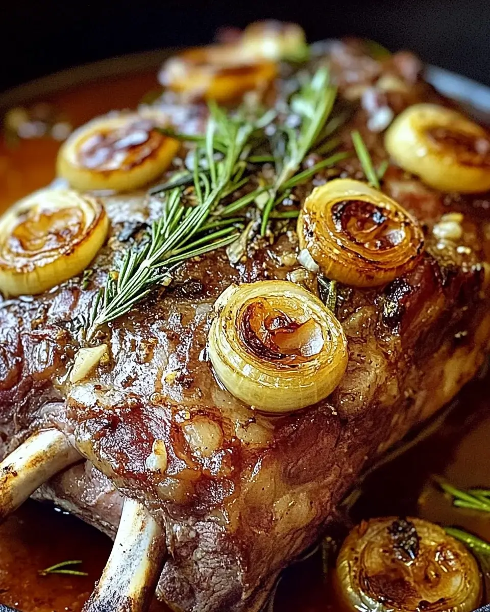 Tender Rosemary Garlic Lamb Shoulder for Flavorful Meals