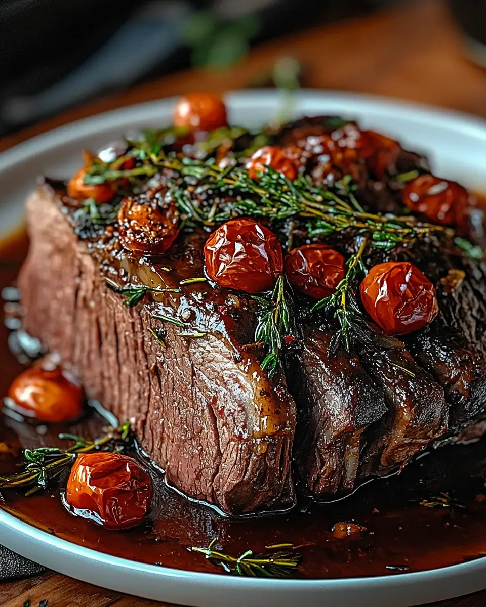 Tuscan-Style Slow-Cooked Beef Roast: Discover its Secrets!