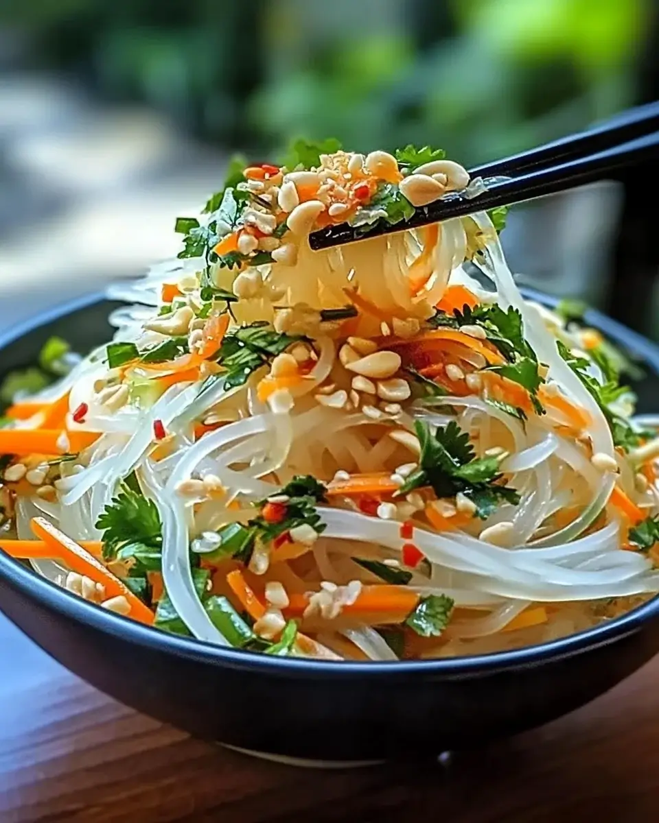 Vietnamese Glass Noodle Salad: A Refreshing Delight!