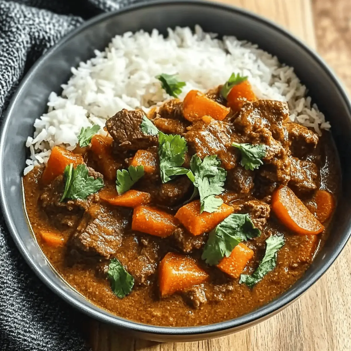 Comforting Beef Curry: A Deliciously Creamy Delight