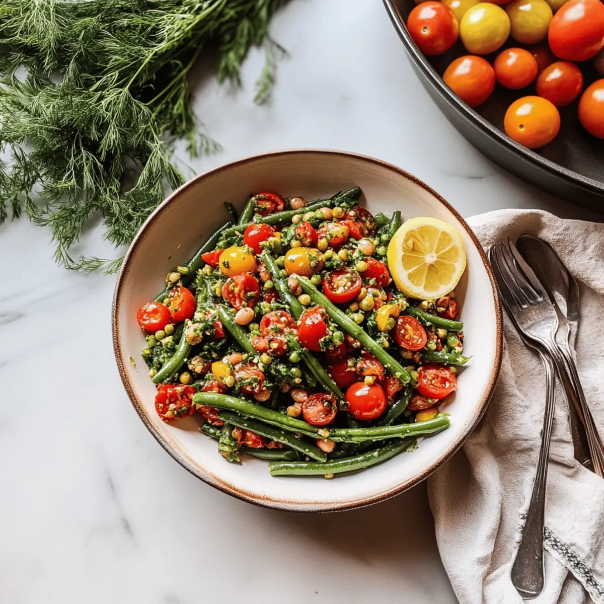 Fresh and Zesty Green Bean Salad for Summer Bliss