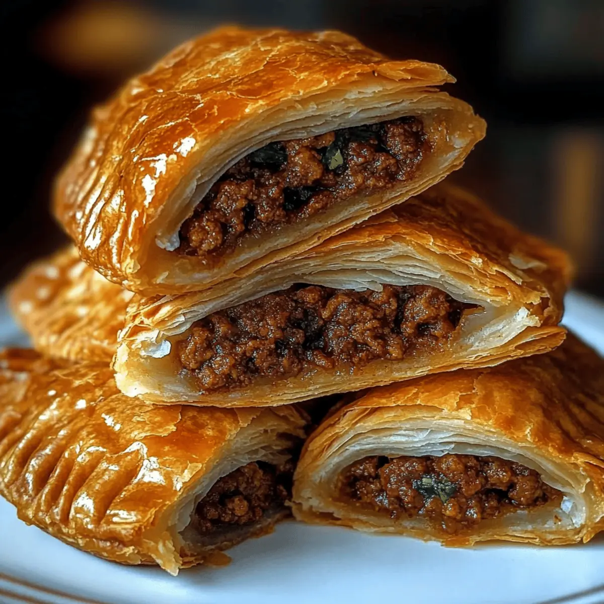 Irresistible Jamaican Beef Patties Bursting with Flavor