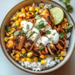 Street Corn Chicken Bowl