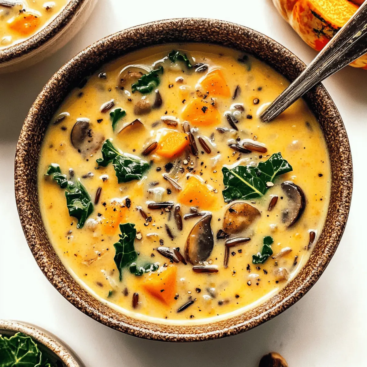 Creamy Pumpkin Wild Rice Soup for Cozy Fall Nights