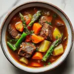 My Mom’s Old-Fashioned Vegetable Beef Soup Recipe