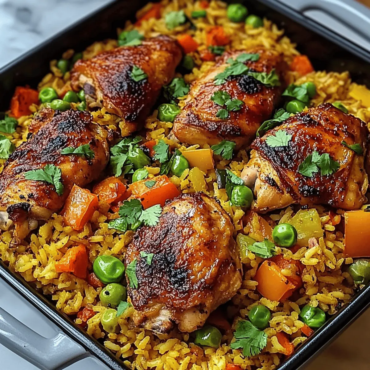 Irresistible Caribbean Chicken and Rice Recipe in One Pot