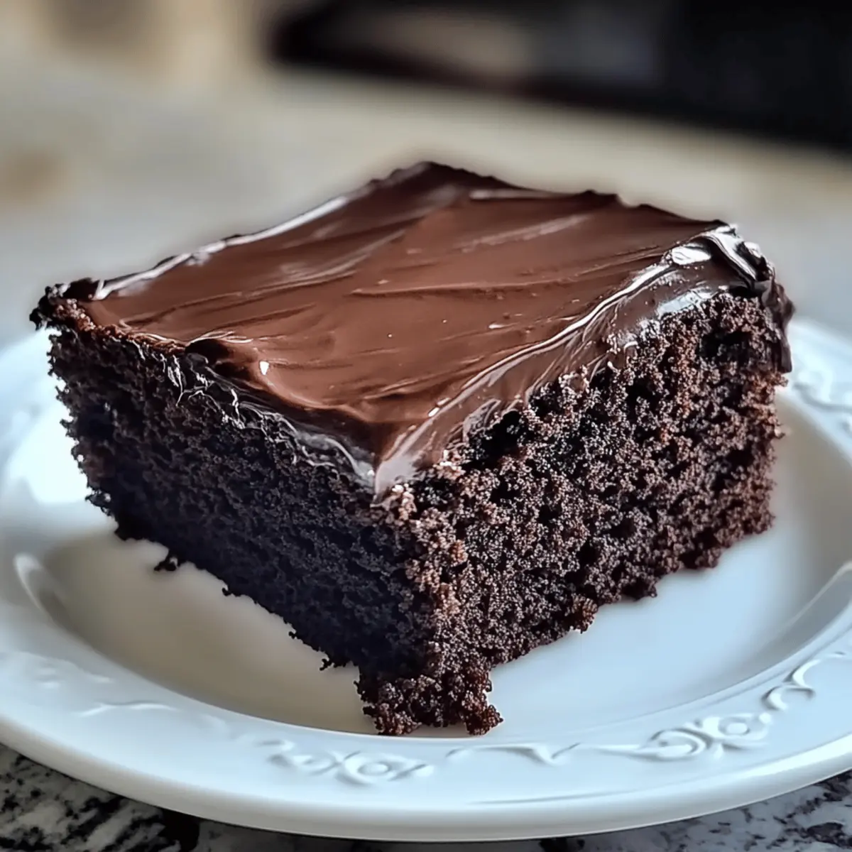 Deliciously Rich Chocolate Depression Cake That Everyone Loves