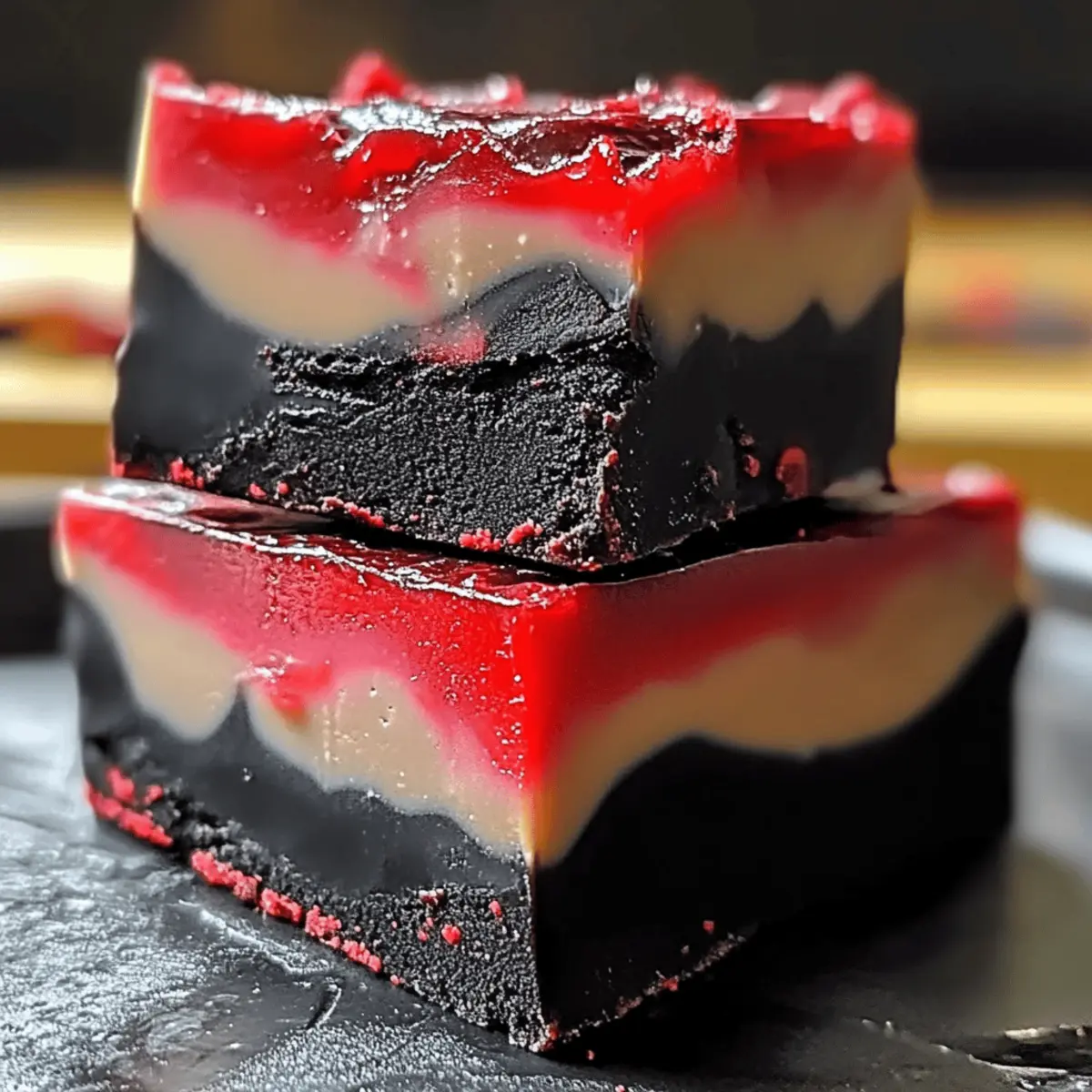 Ghoulishly Good Vampire Fudge for a Spooky Halloween Treat