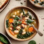 Hearty Tuscan White Bean Soup