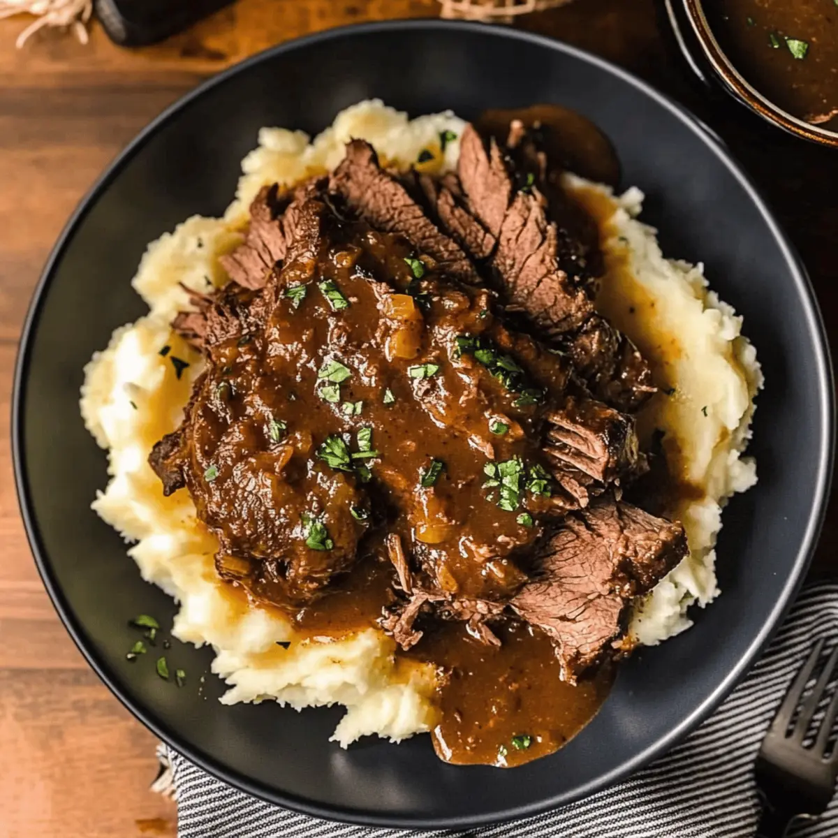 Slow Cooker Balsamic Beef Roast: A Hug in a Bowl