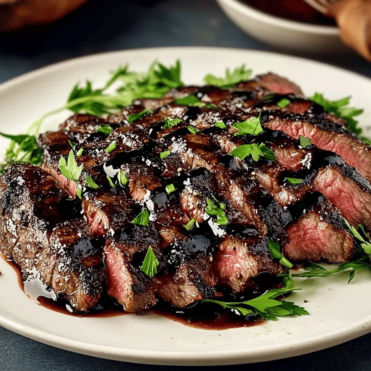 Savory Balsamic Flank Steak: Quick Dinner Delight