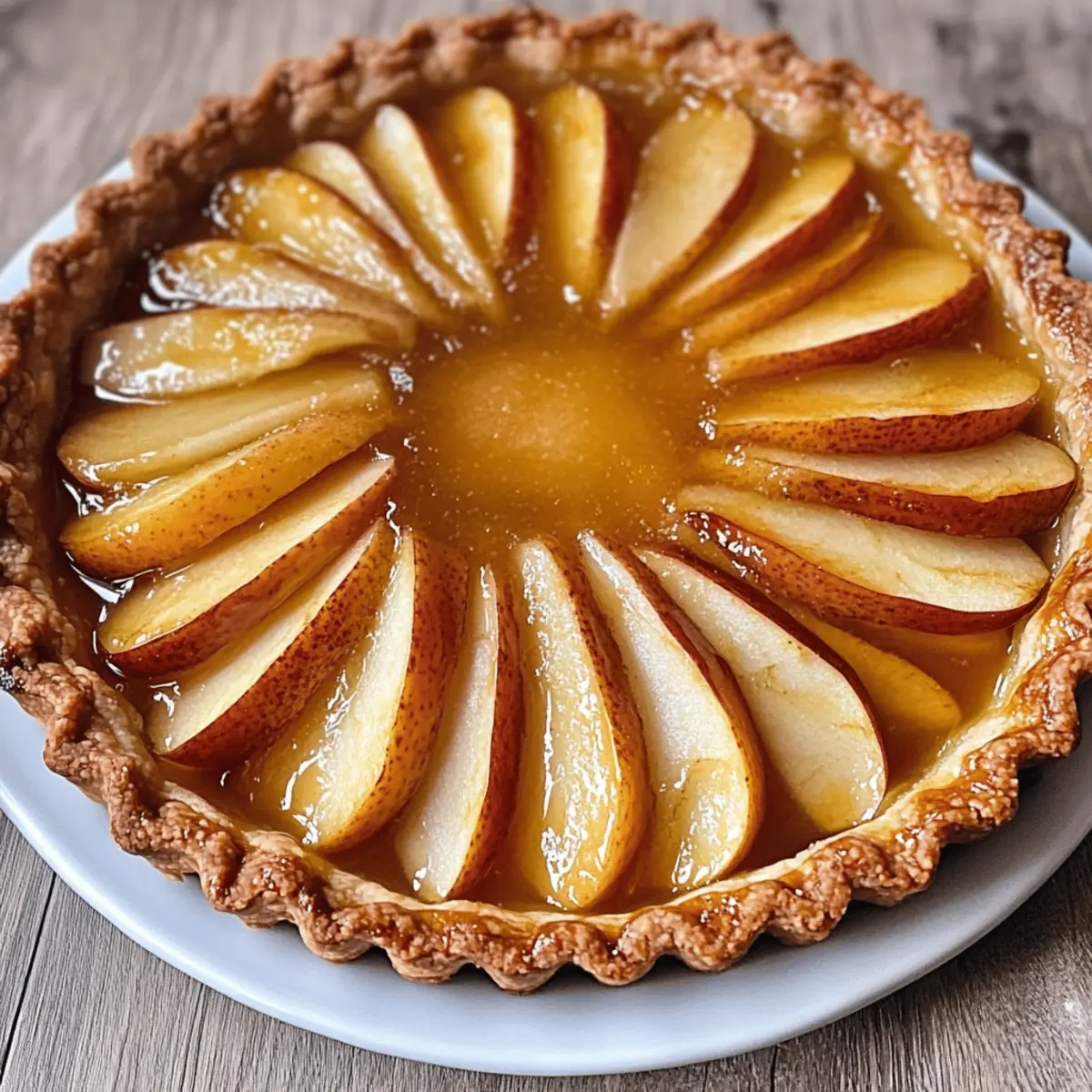 Classic Tarte aux Pommes – Buttery Bliss with Sweet Apples