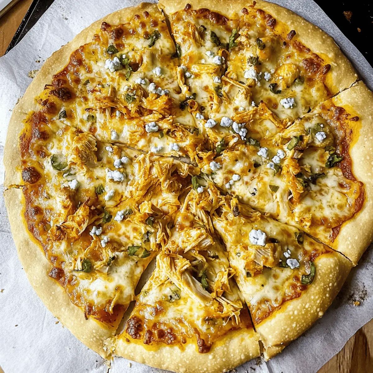 Homemade Buffalo Chicken Pizza Recipe for Spicy Cravings