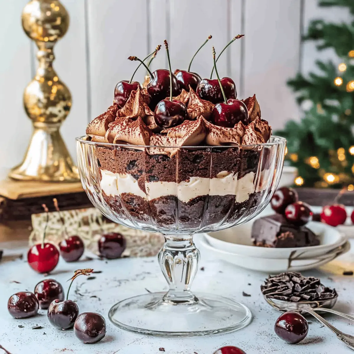 Decadent Black Forest Trifle: A Vegan Delight for Everyone