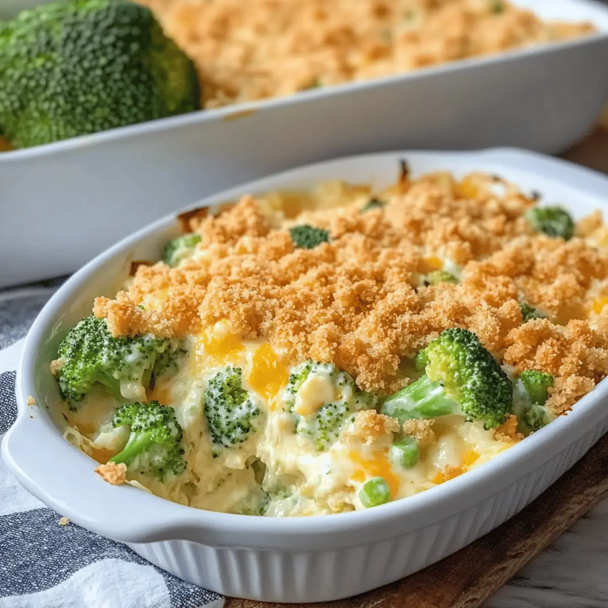 Creamy Broccoli Cheese Casserole Recipe for Cozy Nights