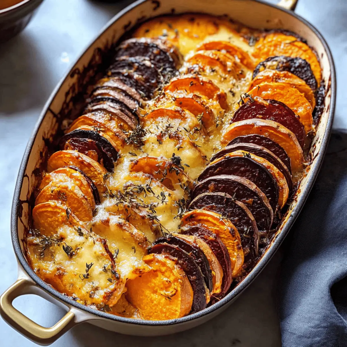 Cheesy Root Vegetable Gratin That Will Warm Your Heart